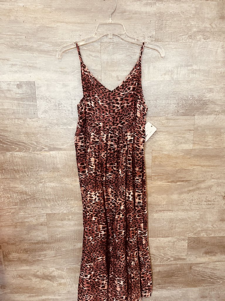 (L) Millenium Leopard Dress Womens