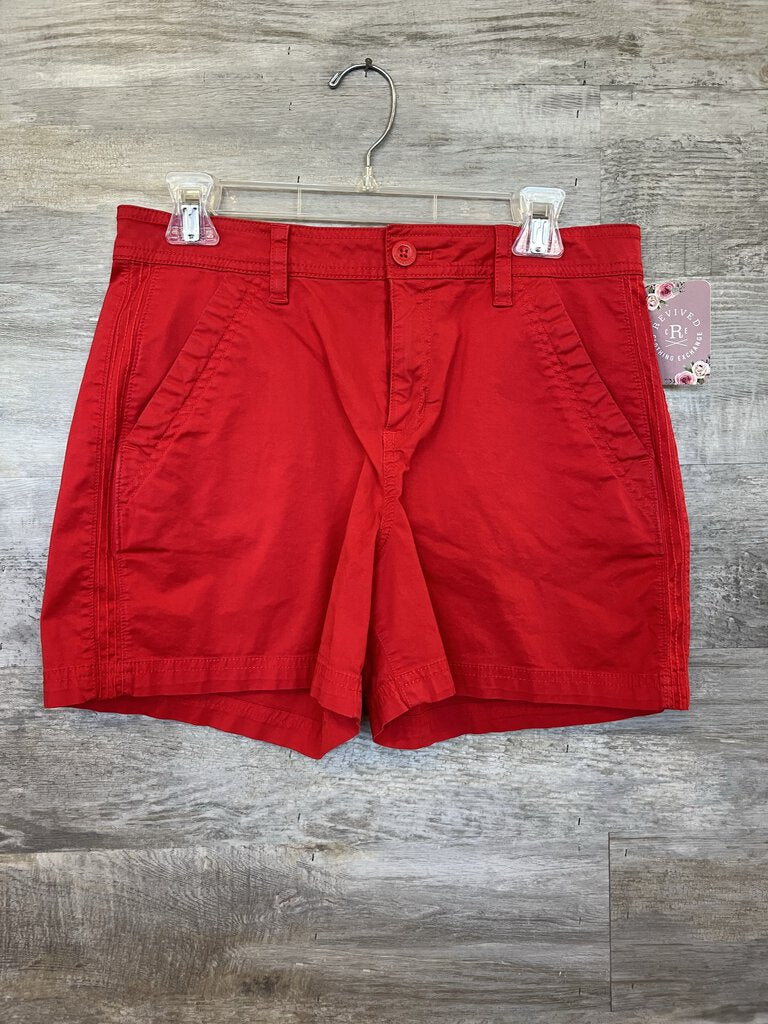 (10) Eddie Bauer Red Casial Shorts Women's