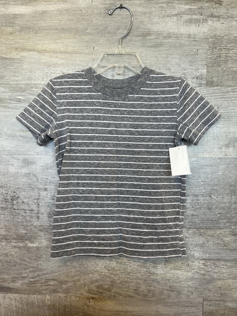(2T) Jumping Beans Grey Striped Tee Boys