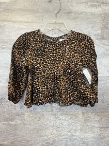 (12/18 mo) Old Navy Leopard Peplum Top Girl's