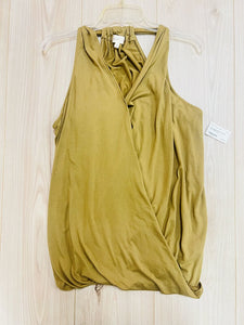 (XL) Perfect Peach Tan Wrap Tank Womens