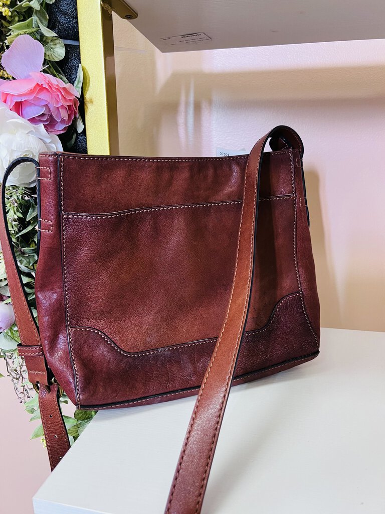 Frye Brown Leather Crossbody