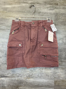 (25/0) Free People Mauve Cargo Skirt Women's