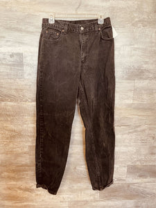 (12) Levis Black Vintage Mom Jeans Womens