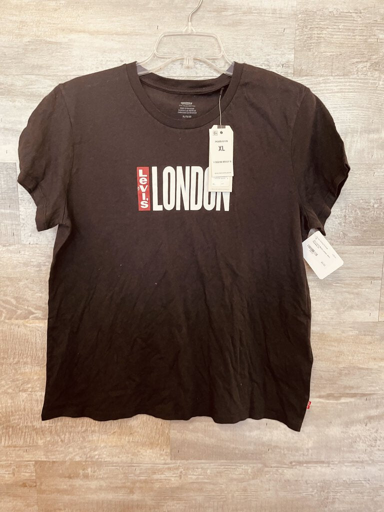 (XL) Levi's Black London Shirt Womens