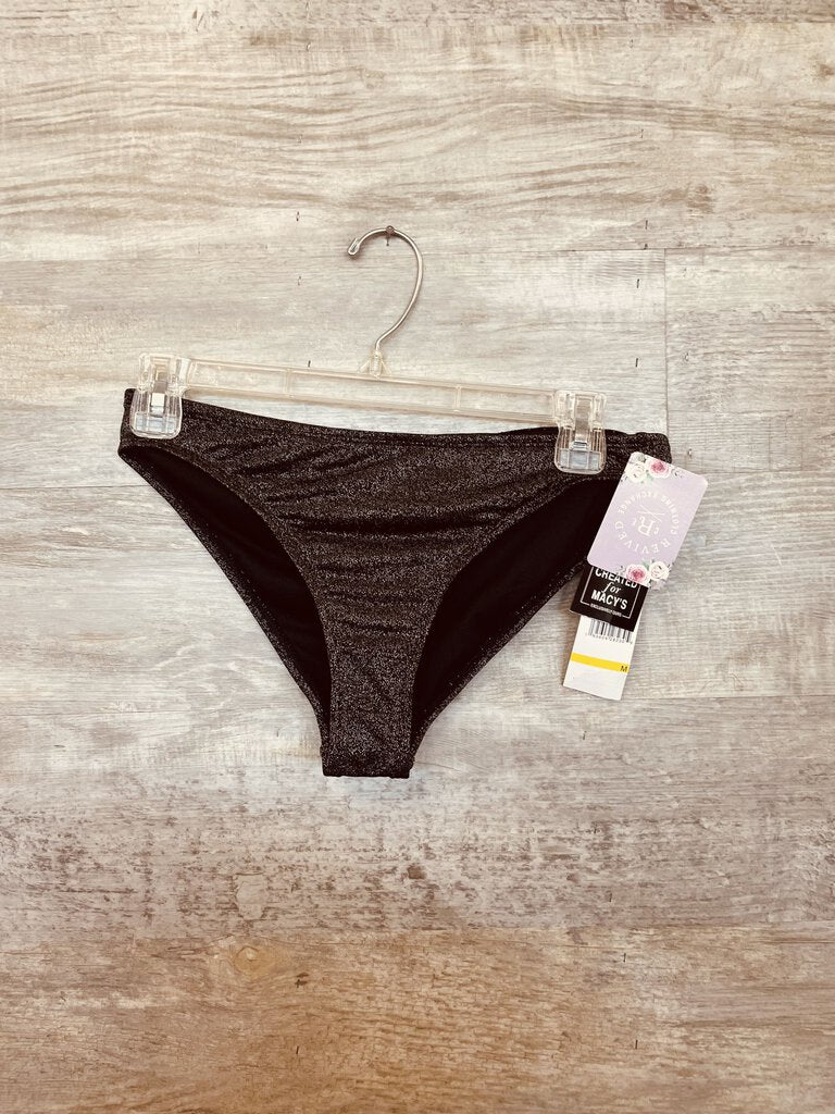 (M) California Waves Black Shimmer Swim Bottoms