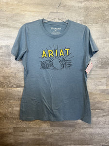 (XL) Ariat Blue Sun Tee Womens