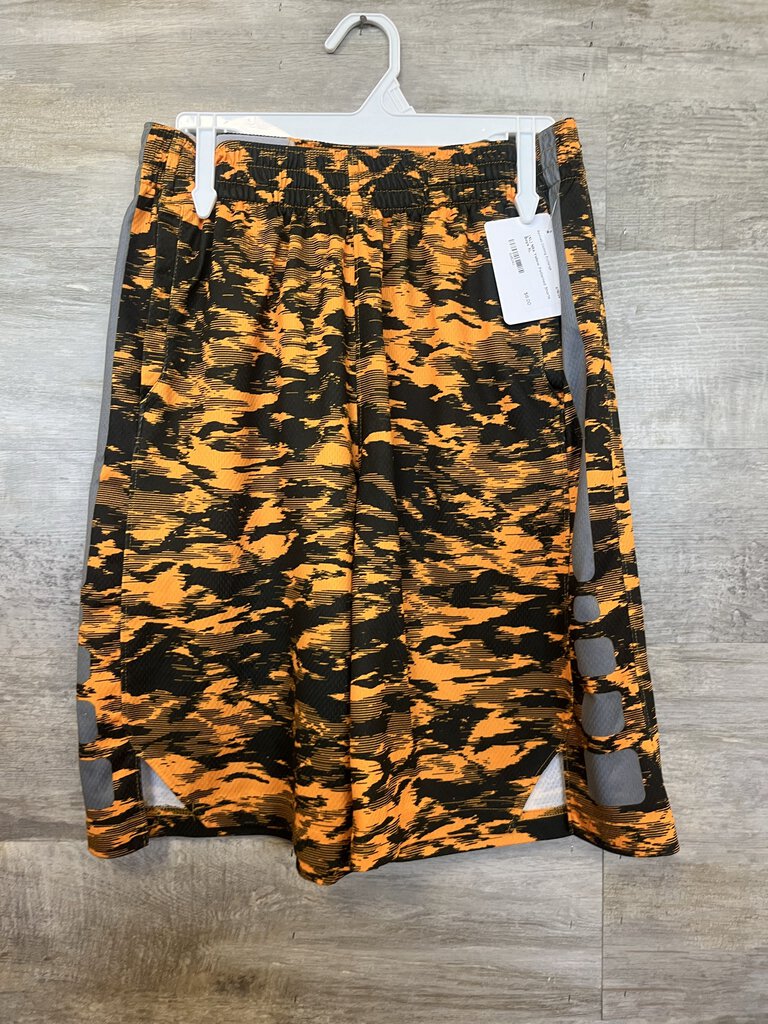 (XL) Nike Yellow Patterned Shorts Boys