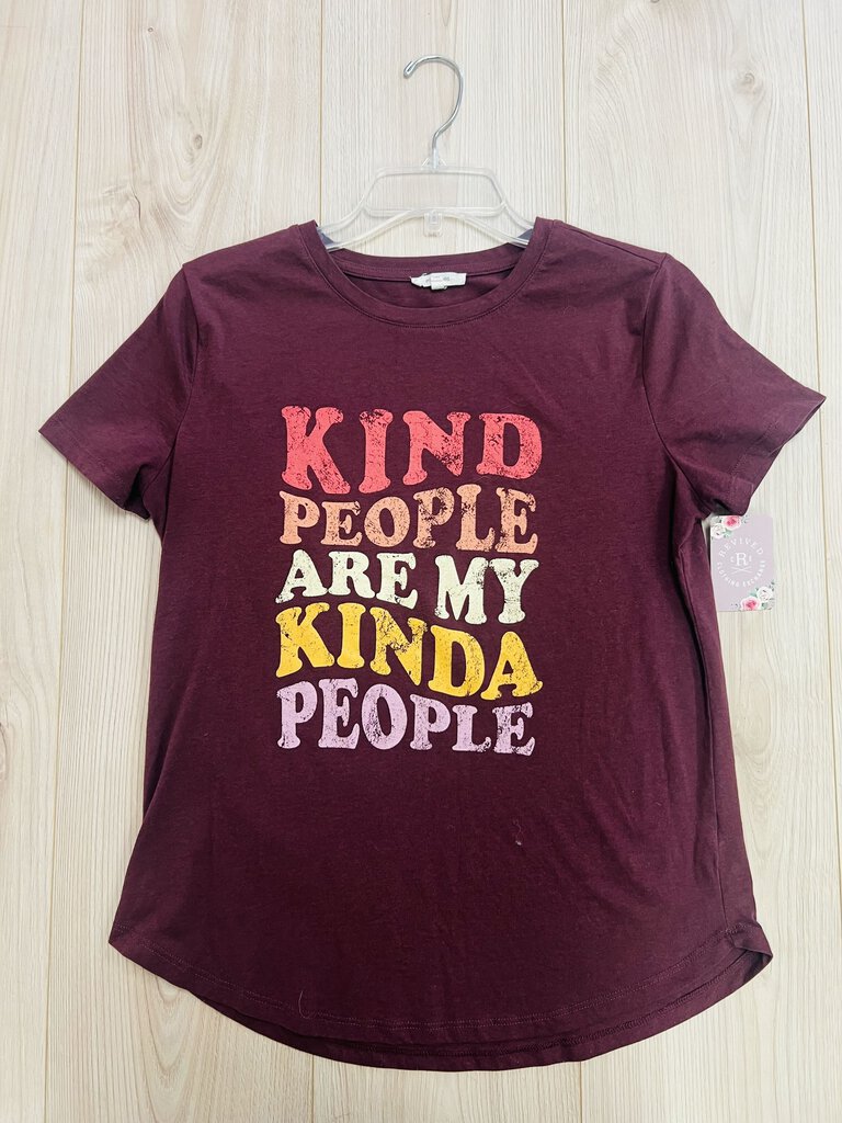 (M) Maurices Maroon Kind Tee Womens