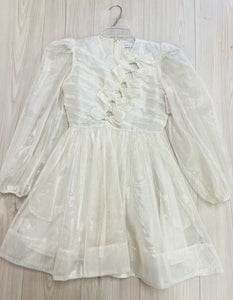 (M) Sofie The Lable Bow Gold Tulle Dress Women's