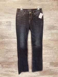 (30) Silvers Dark Wash Boot Cut Jeans Womens