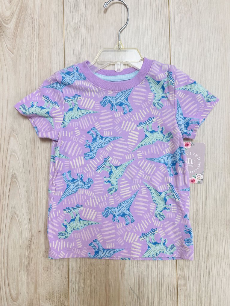 (18M) Cat & Jack Purple Dino Tee Boys