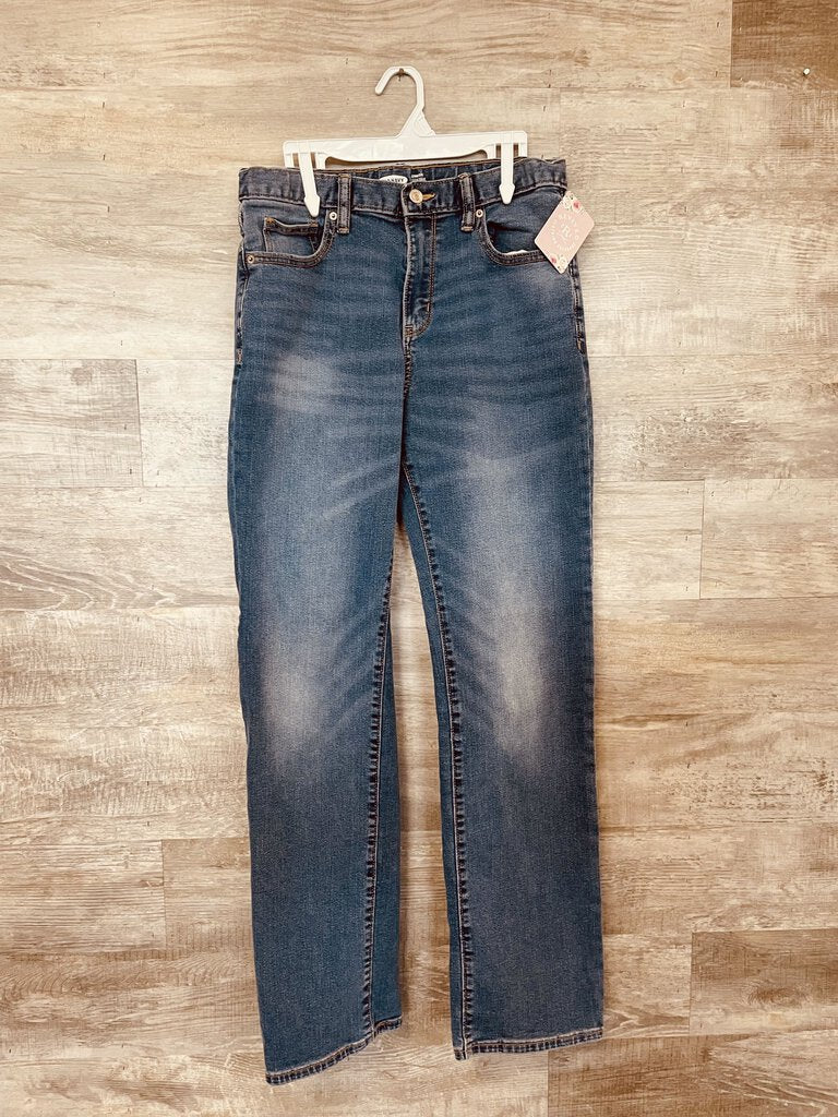 (18) Old Navy Reg Wash Straight Jeans Boys