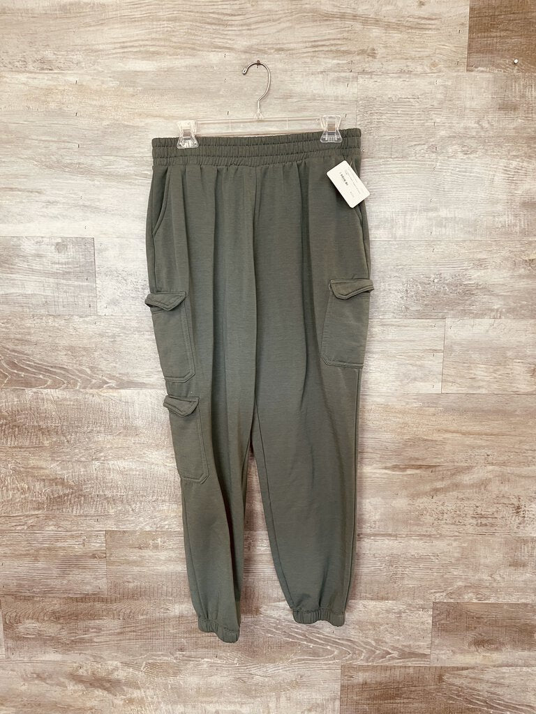 (L) Indero Green Joggers Womens