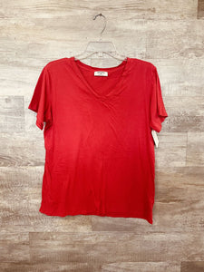 (M) Zenana Red Tee Womens