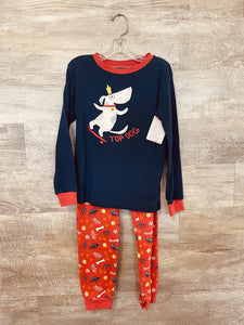 (10) Gymboree Navy Dog Pajamas Boys