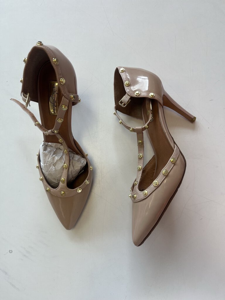 (8) Halogen Pink Gold Heels Womens