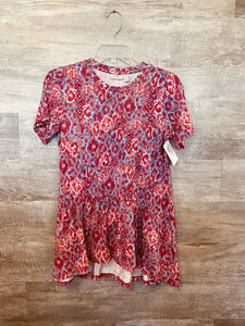 (XXS) Logo Lori Goldstein Pink Peplum Top WOmen's