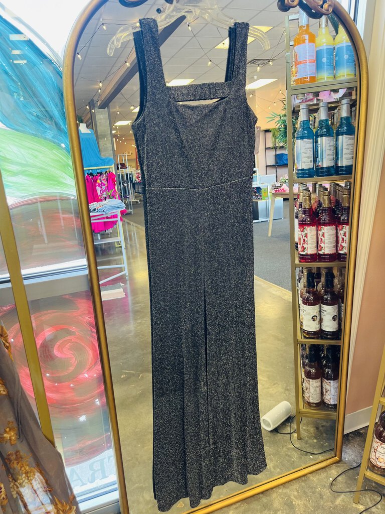 (S) Sadie & Sage Silver Jumpsuit Women's