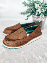 Load image into Gallery viewer, Very G Faux Tooled Leather Slip On Shoes