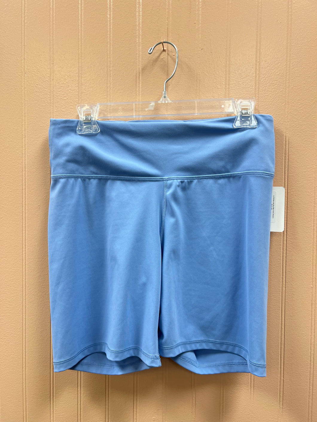 (L) Old Navy Light Blue Biker Shorts Womens