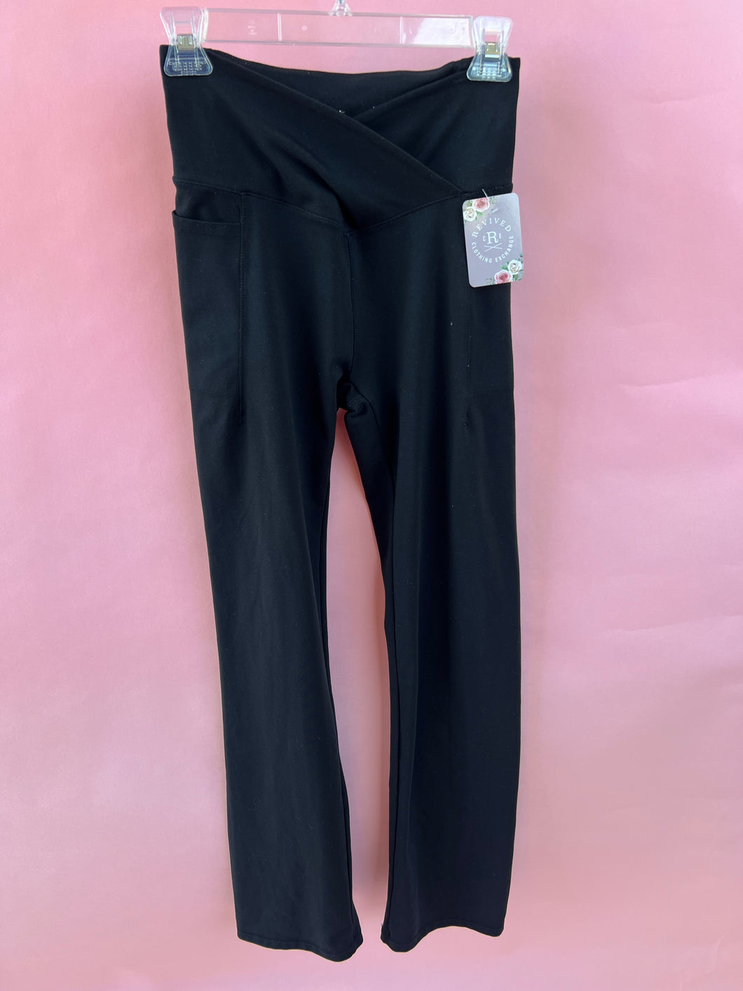 (S) Danskin Black Flare Leggings Womens