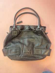 Cole Haan Black Slouchy Purse Womens