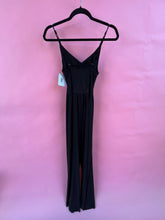 Load image into Gallery viewer, (S) Love Tree Black Cutout Wide Leg Jumpsuit Womens