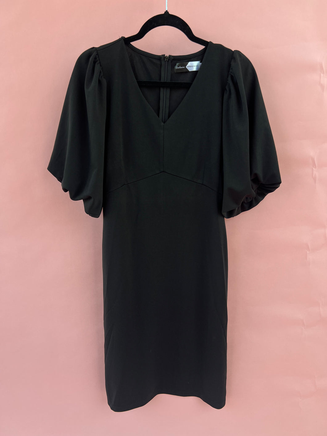(L) Piper & Scoot Black Dress Womens