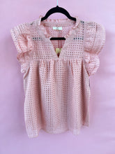 Load image into Gallery viewer, (L) Entro Pink Gingham Shirt Womens