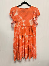 Load image into Gallery viewer, (L) Zenana Orange Tie Dye Dress Womens
