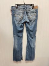 Load image into Gallery viewer, (32/33) Silver Twisted Distressed Jeans Womens