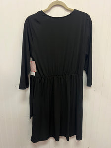(L) Karen Kane Black Dress Womens