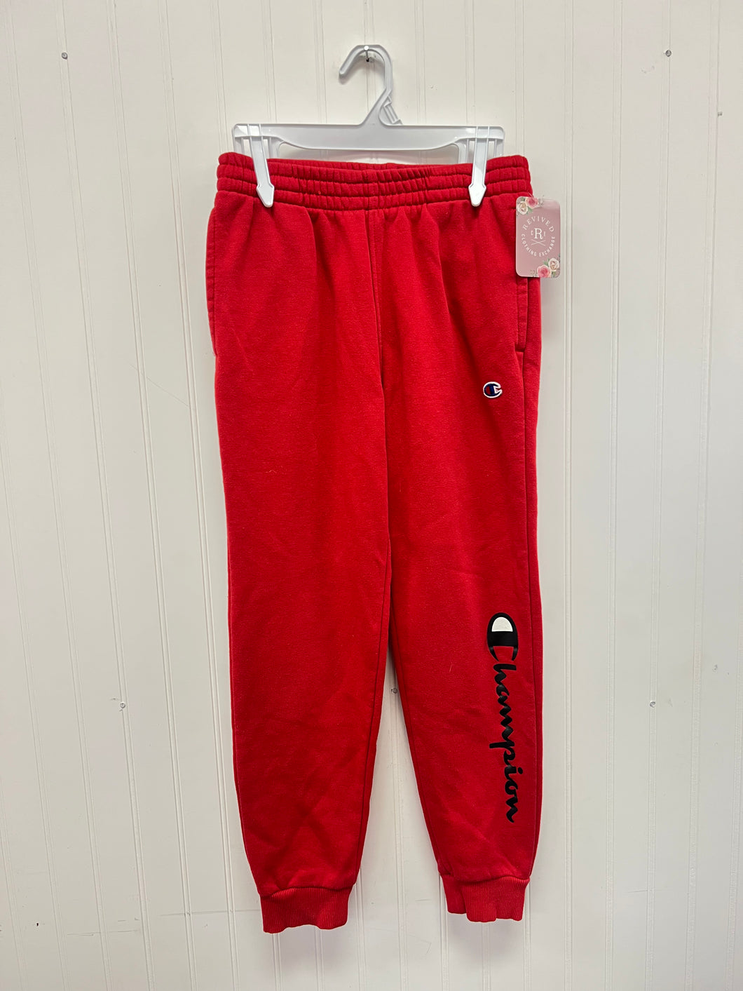 (M) champion Boy's Red Jogger Pant