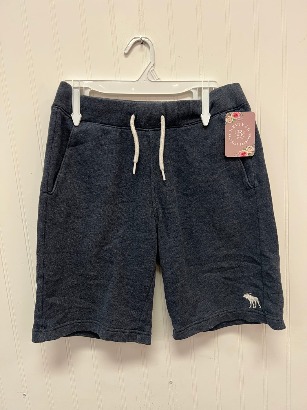 (13/14) Abercrombie Kids Navy Sweat Shorts Boys