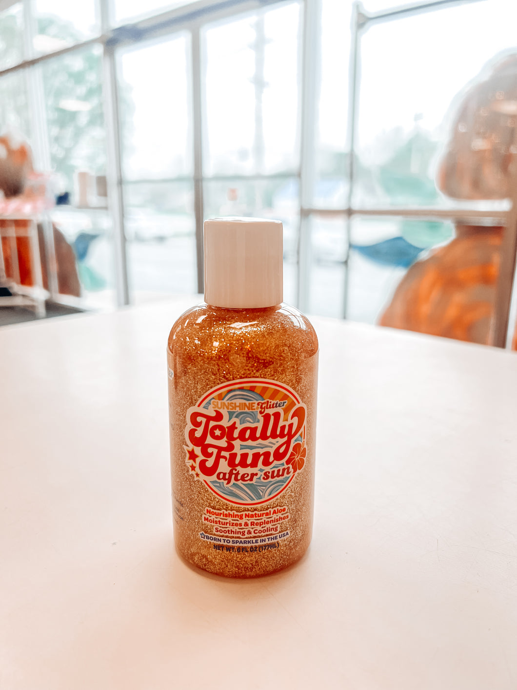 Totally Fun After Sun Glitter Aloe Body Gel