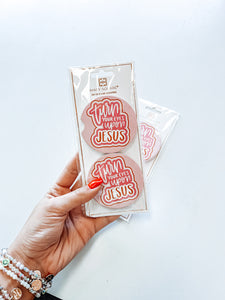 Car Coasters | Turn your eyes upon Jesus