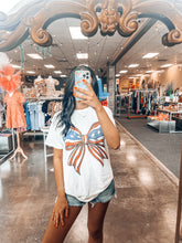 Load image into Gallery viewer, Stars &amp; Stripes Bow Tee