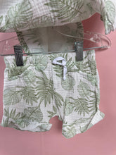 Load image into Gallery viewer, (2T) Rachel Zoe Linen Palm Leaf Set Boys