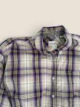 Load image into Gallery viewer, (2XL) Roper Men's Dark Purple Plaid Western Button Up