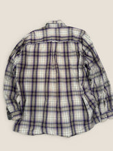 Load image into Gallery viewer, (2XL) Roper Men's Dark Purple Plaid Western Button Up