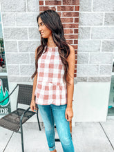 Load image into Gallery viewer, Gorgeous Gingham Tank