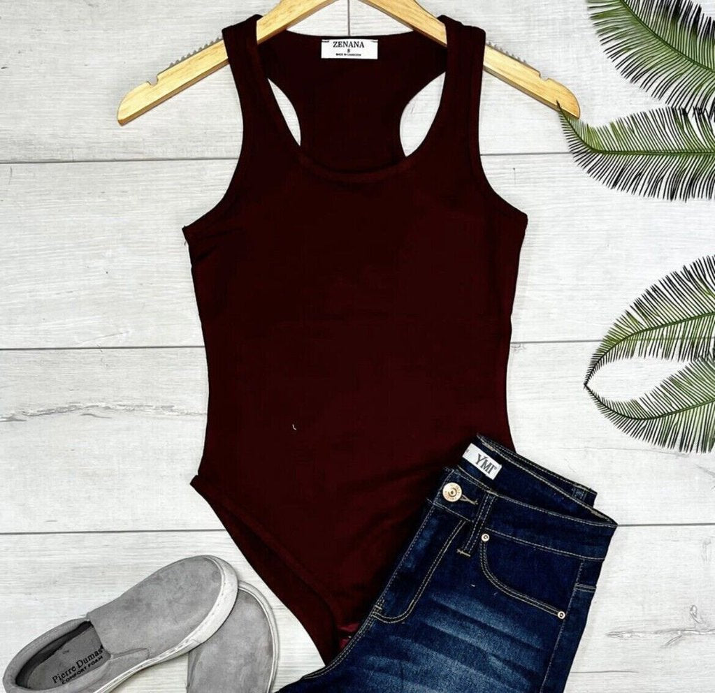 Cabernet Full Coverage Cotton Bodysuit Women's
