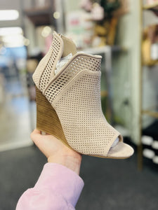 The Florence Wedge Booties