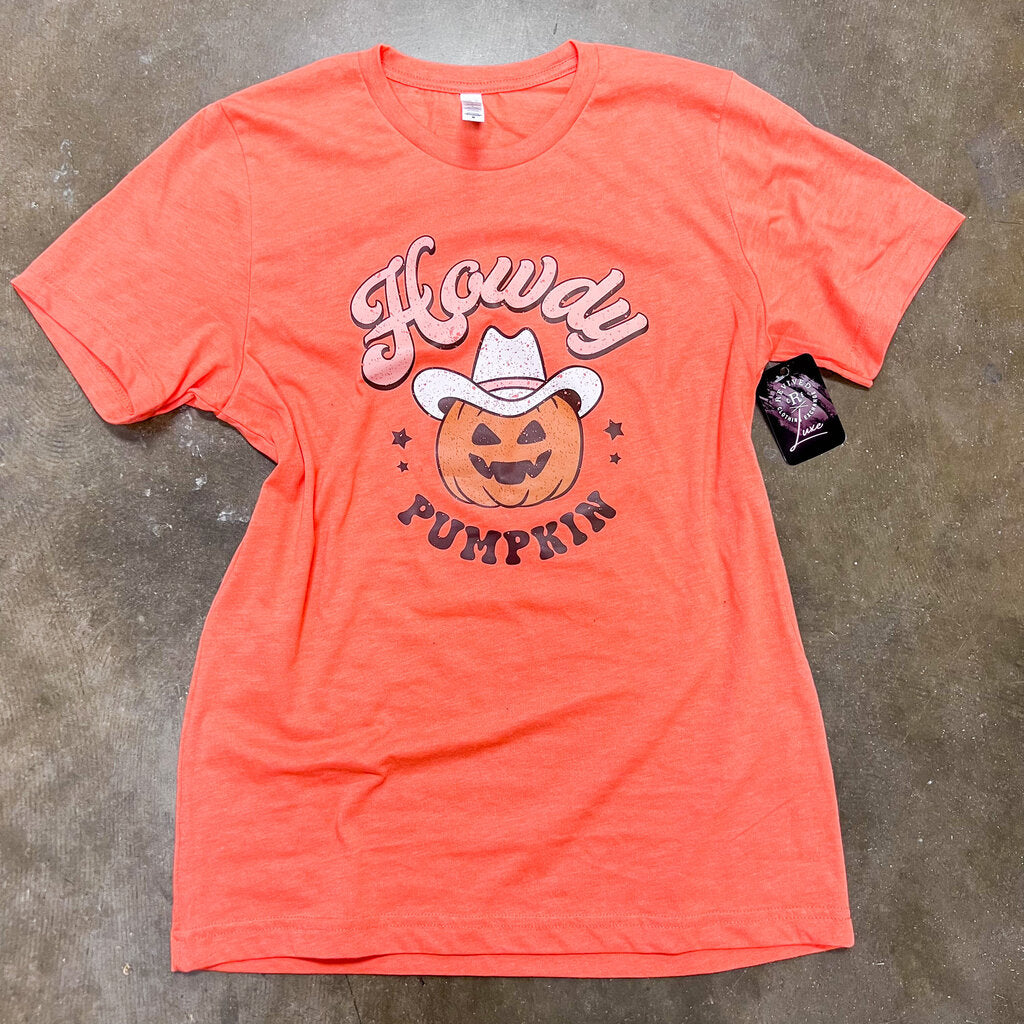 Howdy Pumpkin Graphic Tee Women's