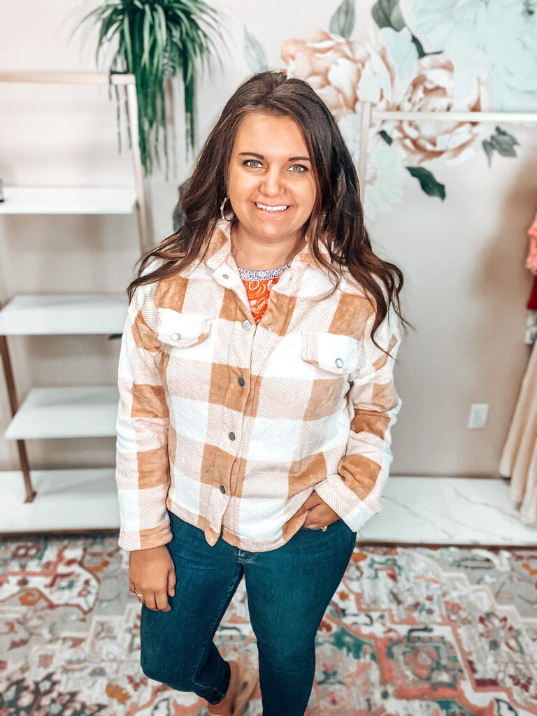 The Darcy Plaid Shacket