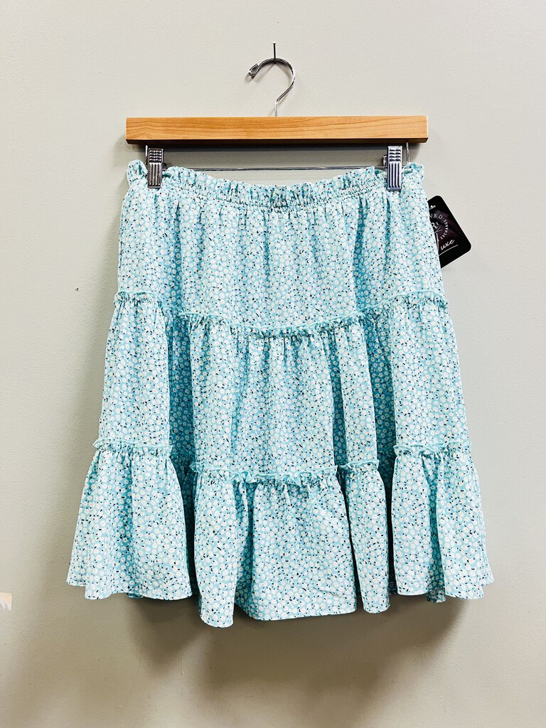Forget-Me-Not Ruffled Skirt