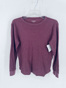 (14/16) Old Navy Purple Thermal LS Shirt Boys