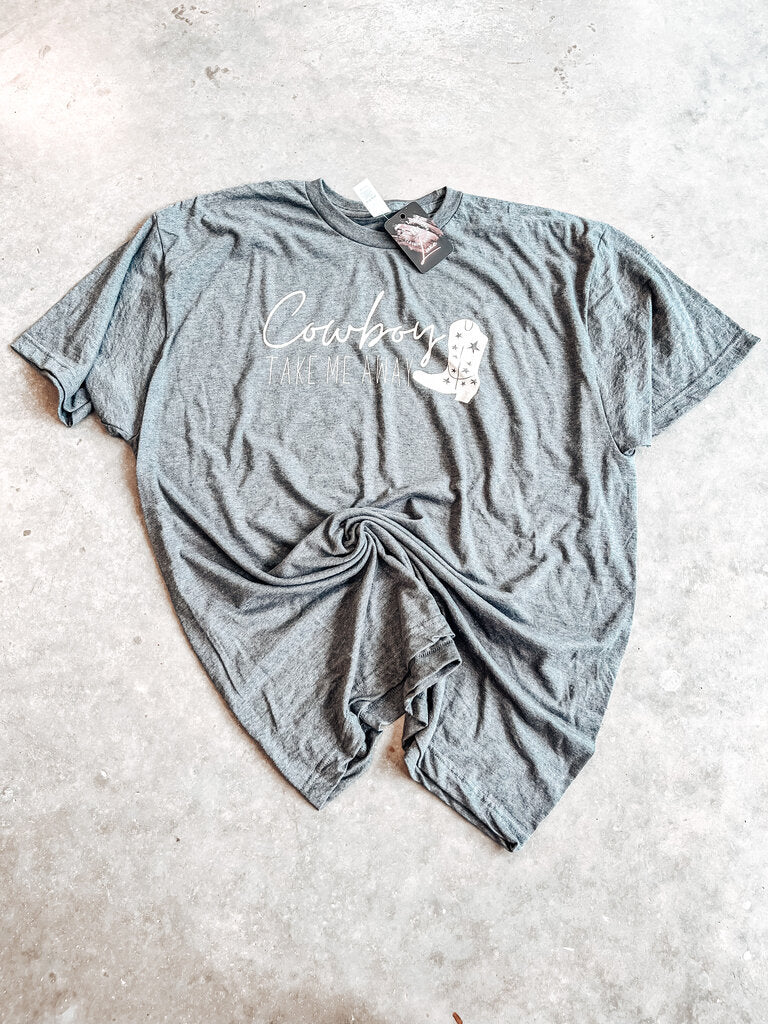 Cowboy Take Me Away Graphic Tee Women's