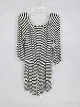 Load image into Gallery viewer, Jess Lea Striped Black White Romper Women&#39;s